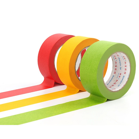 Fita adesiva automotiva colorida de alta temperatura para proteção